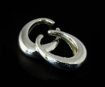 Handmade Silver Postless Earrings